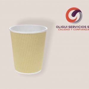 VASO CORRUGADO KRAFT BEBIDA CALIENTE