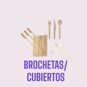 CUBIERTOS/BROCHETAS
